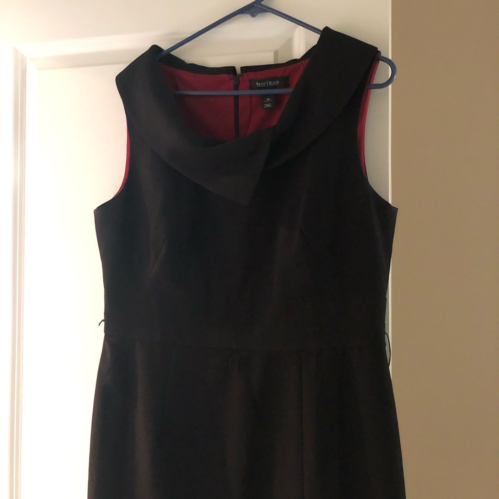 White Black Market Cocktail Dress
